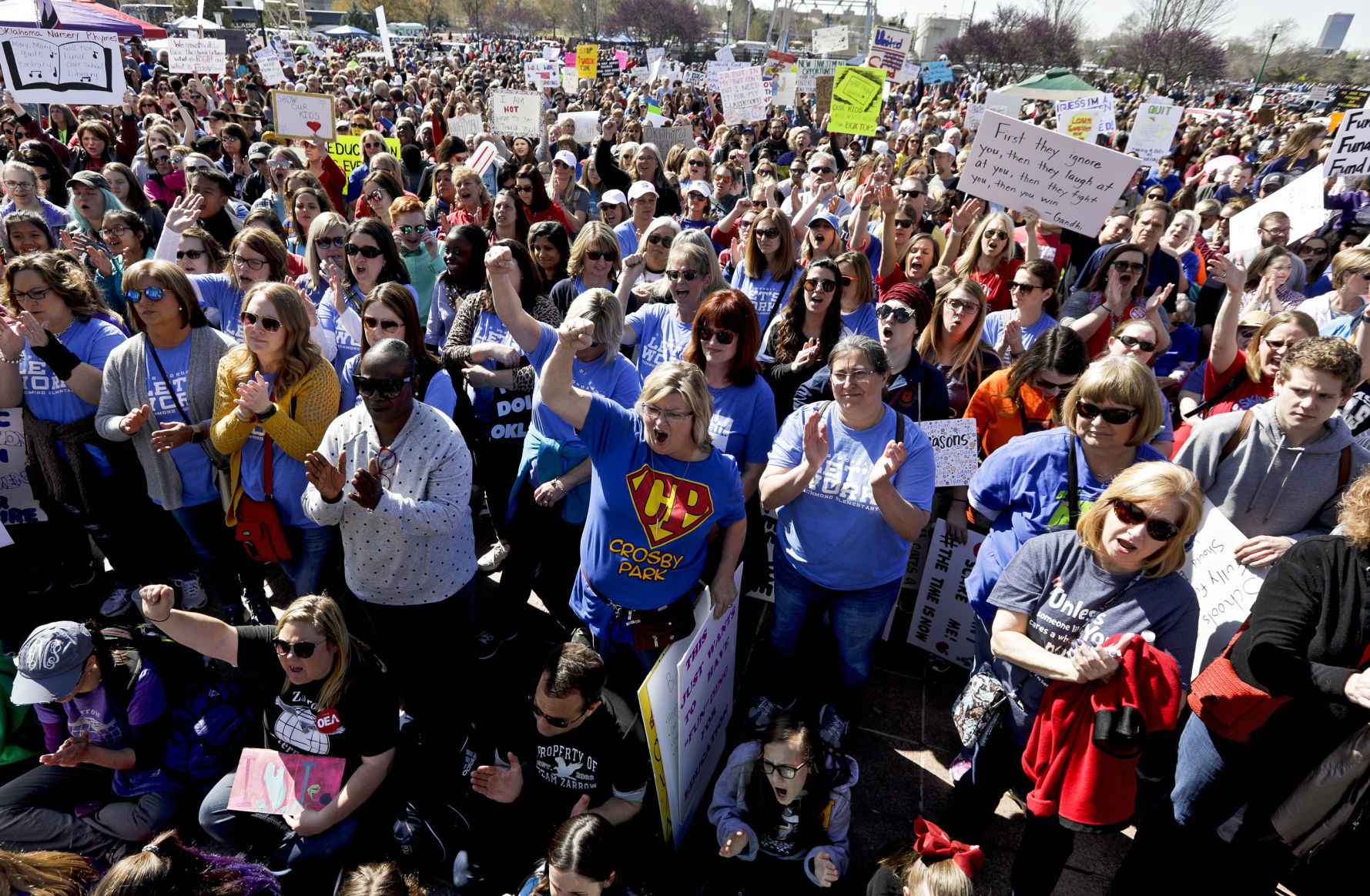 TEACHER WALKOUT DAY 6